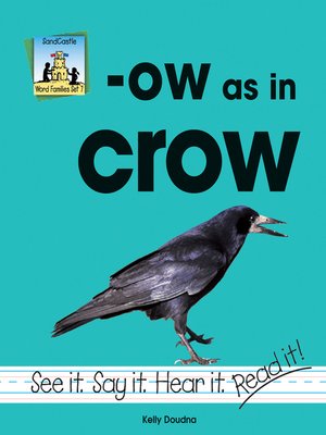 cover image of Ow As In Crow